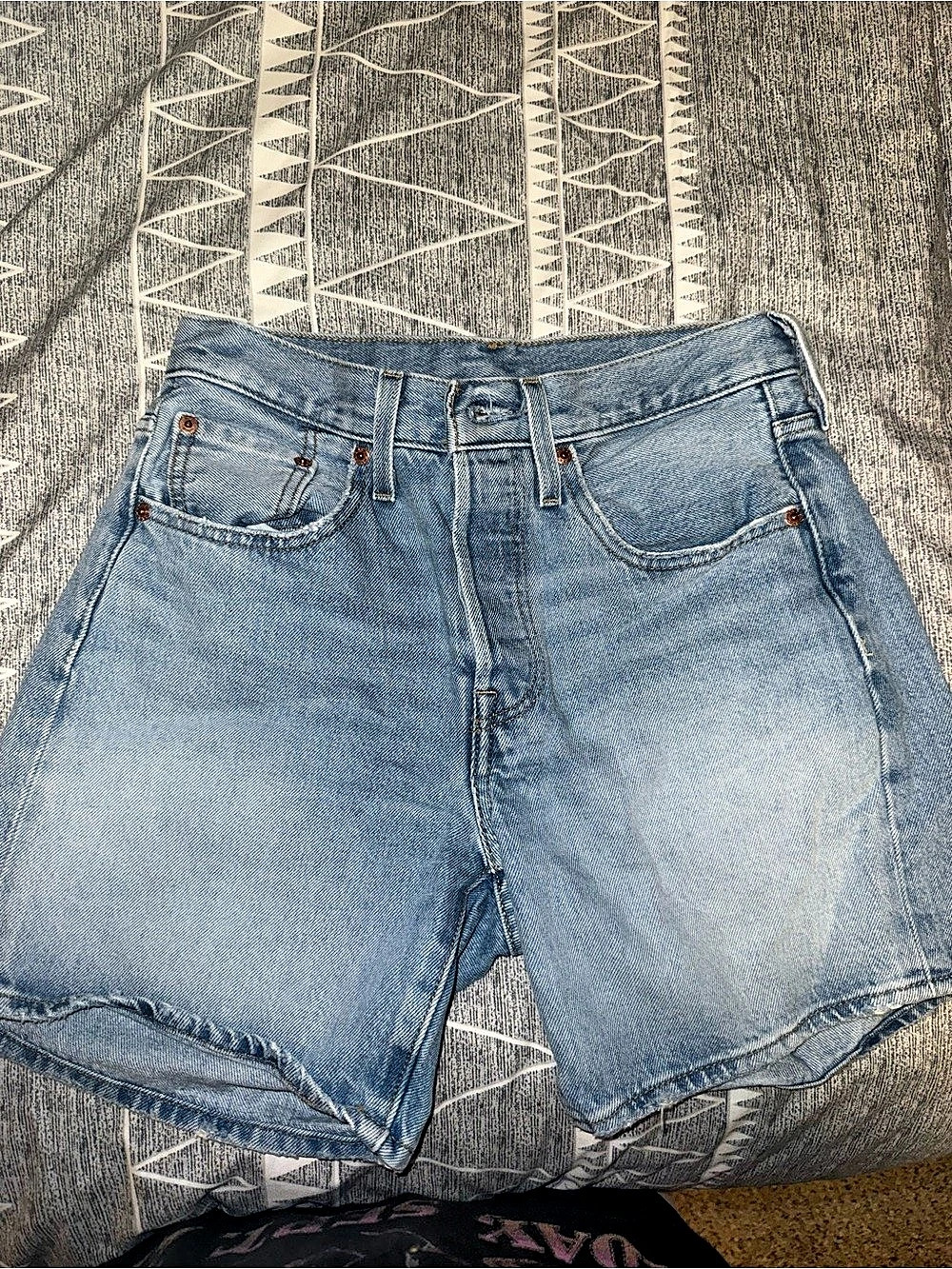 Levi's 501 Original Shorts Women's Denim Jean Shorts in Blue